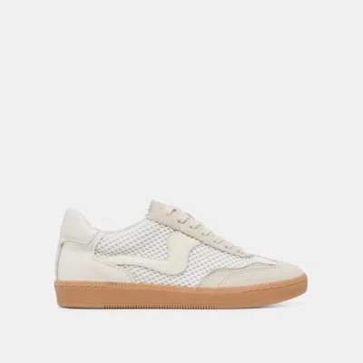 Trove Notice Mesh Sneakers White Woven Mesh - Re:vita