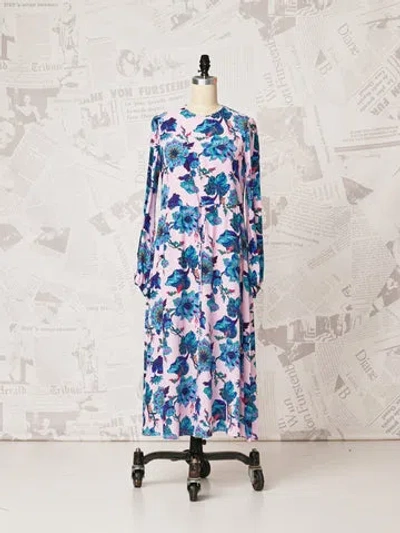 Trove Sydney Midi Dress -  Vintage In Blue