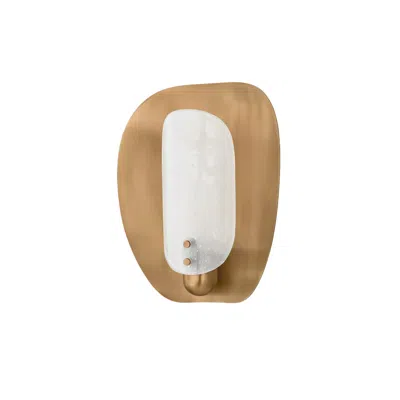 Troy Adler 12 1/2" High Patina Brass Wall Sconce