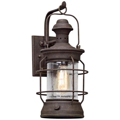 Troy Atkins 18" High Centennial Rust Outdoor Wall Light