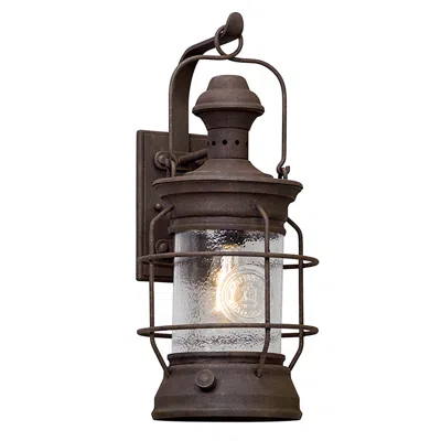 Troy Atkins 22" High Heritage Bronze Outdoor Wall Light