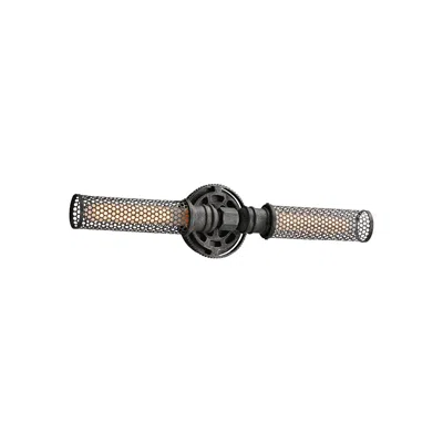Troy Atlas 21 3/4" Wide Aged Pewter 2-light Wall Sconce In Brown