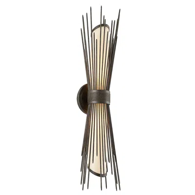 Troy Blink 30" High French Iron Outdoor Wall Light
