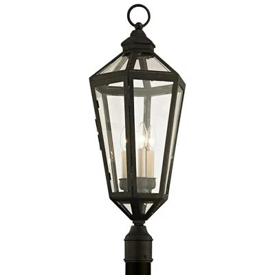 Troy Calabasas 29 1/2" High Vintage Bronze Outdoor Post Light