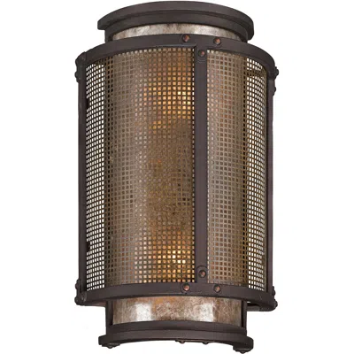 Troy Copper Mountain 14 1/4" High Bronze Outdoor Wall Light