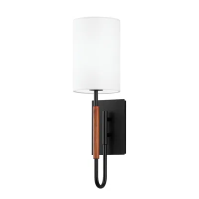 Troy Cosmo 21" High Soft Black Wall Sconce