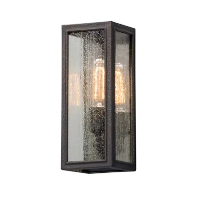 Troy Dixon 13" High Vintage Bronze Outdoor Wall Light