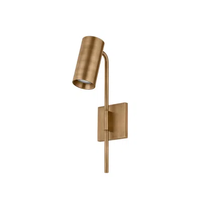 Troy Gage 15 1/4" High Patina Brass Wall Sconce