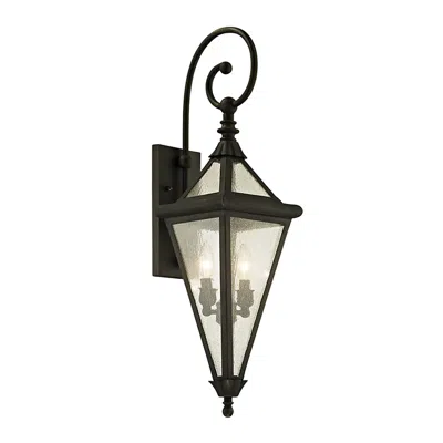 Troy Geneva 30 1/4" High Vintage Bronze Outdoor Wall Light