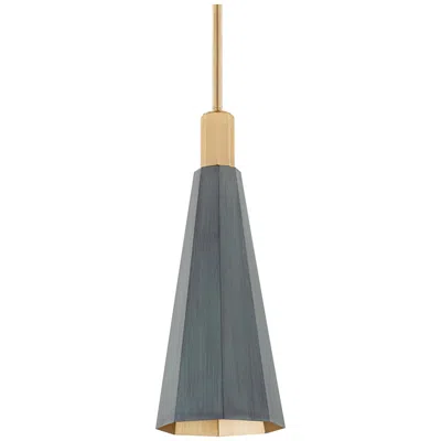 Troy Huntley 15.5" Steel 1 Lt Pendant