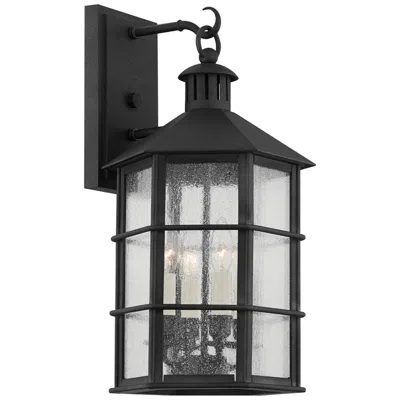 Troy Lake County 21" High French Iron Outdoor Wall Light