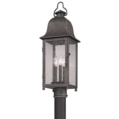 Troy Larchmont 25 1/4" High Vintage Bronze Outdoor Post Light