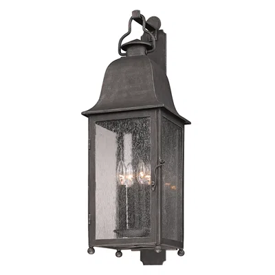 Troy Larchmont 31 1/2" High Vintage Bronze Outdoor Wall Light