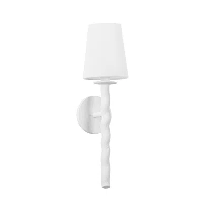 Troy Lighting Alvaro 5.5 In 1 Lt Wall Sconce Gesso White