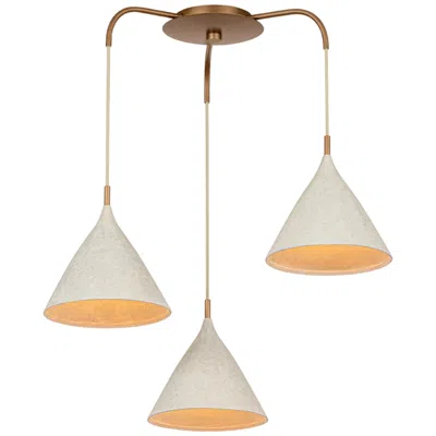 Troy Lighting Benson Chandelier In White