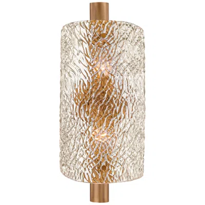 Troy Lighting Bergeron Wall Sconce In Brown