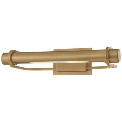 Troy Lighting Caspian Picture Light Patina Brass/slate Gesso