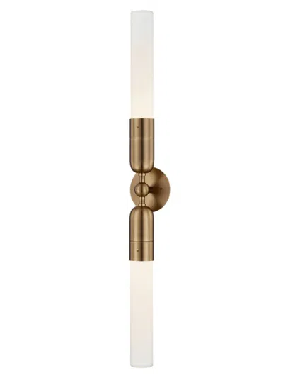 Troy Lighting Darby 2-light Ada Wall Sconce In Patina Brass
