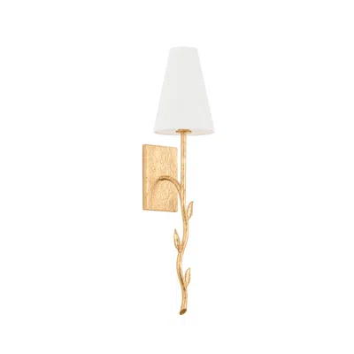 Troy Lighting Elwyn 6 In 1 Lt Wall Sconce Vintage Gold Leaf In White