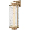 Troy Lighting Haddock Wall Sconce Texture Black/soft Black In Gold