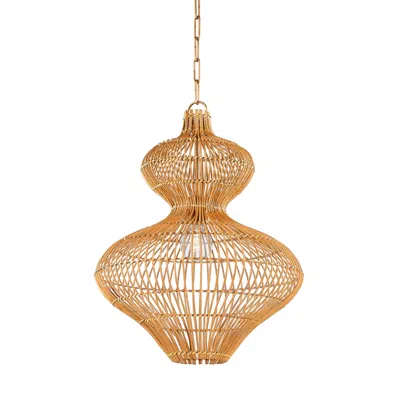 Troy Lighting Irvine Pendant 20" In Patina Brass