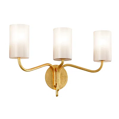 Troy Lighting Juniper 15 In. Gold Leaf Bath And Vanity