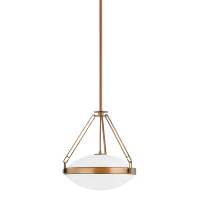 Troy Lighting Kade Pendant 16.25" In Patina Brass