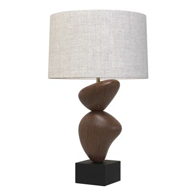 Troy Lighting Lendark Table Lamp 17.25" In Bronze In Multi