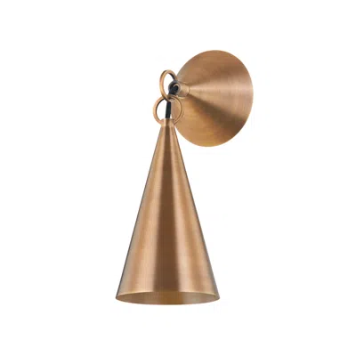 Troy Lighting Midvale 12' Wall Sconce Patina Brass In Gold