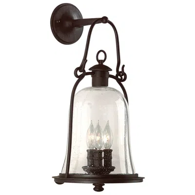 Troy Lighting Owings Mill 21 In. Natural Bronze Wall Sconce