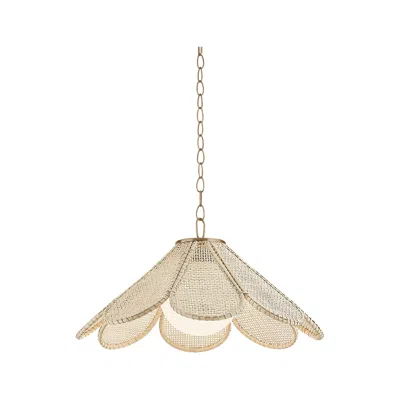 Troy Lighting Petal Pendant Patina Brass