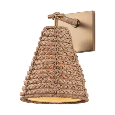 Troy Lighting Redwood Wall Sconce Patina Brass In Brown