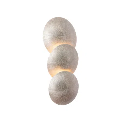 Troy Lighting Reef Wall Sconce 11" In Textured Warm Silver Leaf
