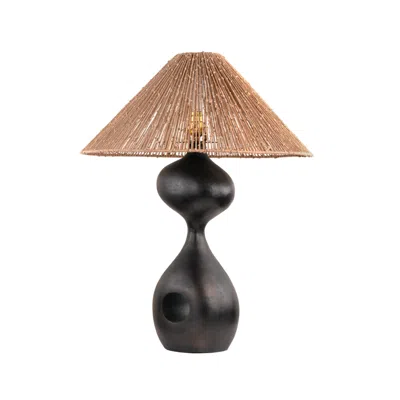 Troy Lighting Rhu Table Lamp 22" In Bronze