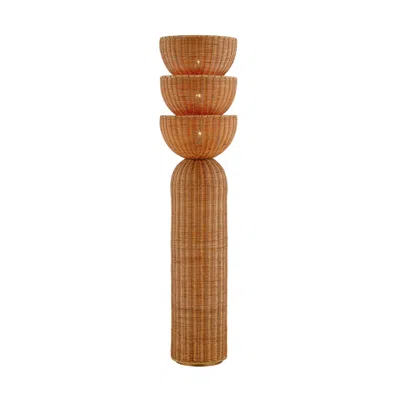 Troy Lighting Rian Floor Lamp 13.25" In Patina Brass