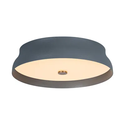 Troy Lighting Shore Flush Mount Textured Bronze/patina Brass