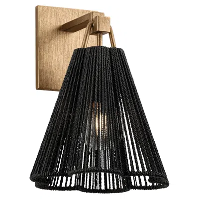 Troy Lighting Sonoma Wall Sconce In Black