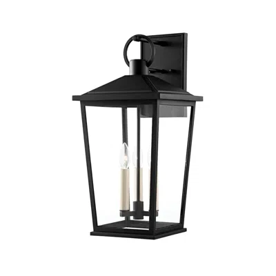 Troy Lighting Soren 23" High Textured Black Outdoor Wall Light
