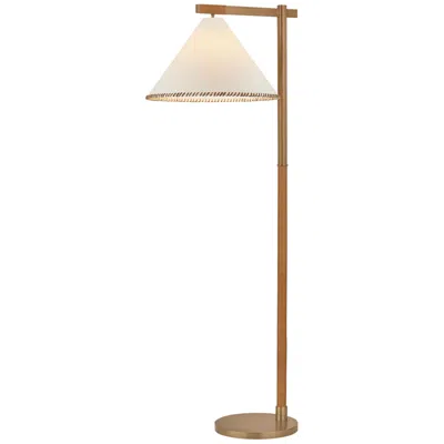 Troy Lighting Stoney Floor Lamp Patina Brass