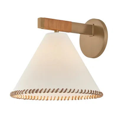 Troy Lighting Stoney Wall Sconce Patina Brass/graphite