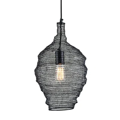 Troy Lighting Wabi Sabi 18 Black Pendant