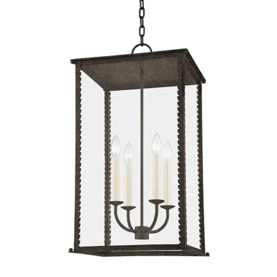 Troy Lighting Zuma 27" High French Iron Outdoor Hanging Light