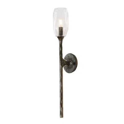 Troy Lyle 27 1/4" High Black Patina Gold Wall Sconce