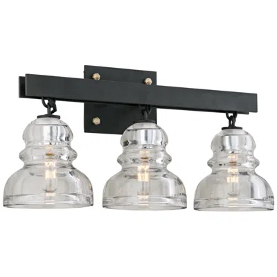 Troy Menlo Park 20 1/2" Wide Deep Bronze Bath Light