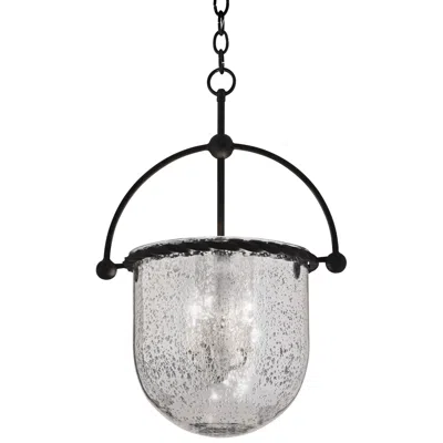 Troy Mercury 17" Wide Old Iron Pendant Light
