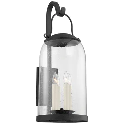 Troy Napa County 29 3/4"h French Iron 4-light Outdoor Wall Light