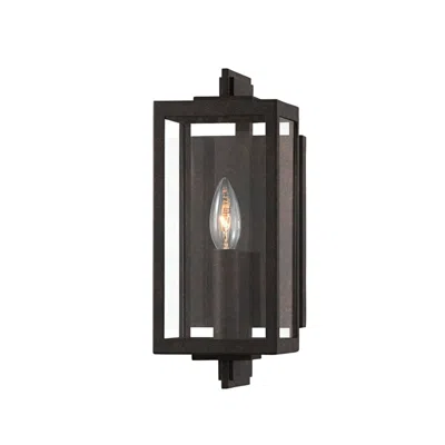 Troy Nico 12 1/2" High French Iron Outdoor Wall Light