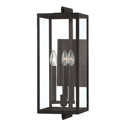 Troy Nico 20" High French Iron Outdoor Wall Light