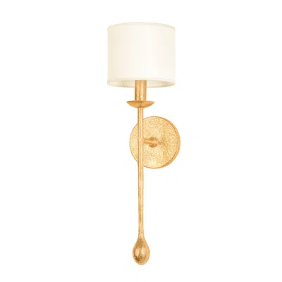 Troy Osmond 21" High Vintage Gold Wall Sconce