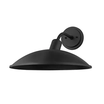 Troy Otis 10 3/4" High Textured Black Marine Grade Outdoor Wall Light